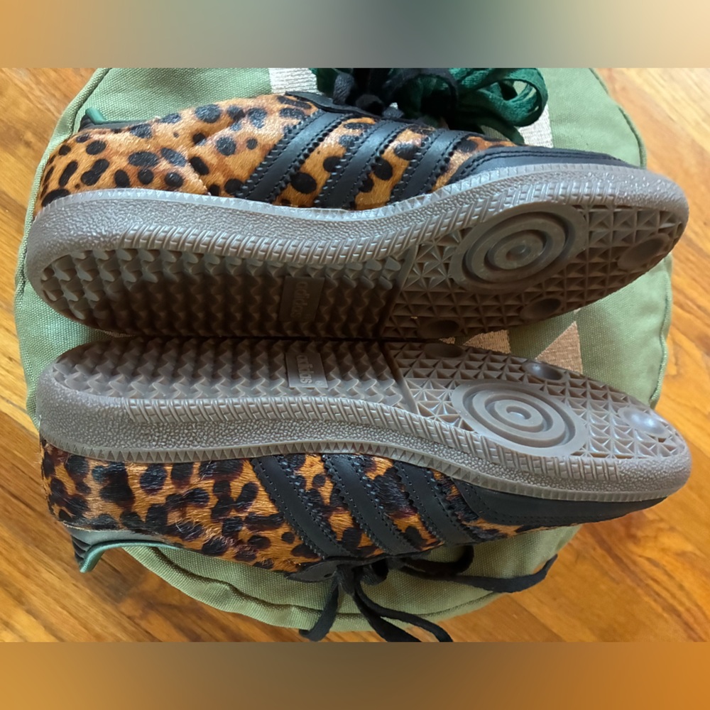NEW adidas Samba OG - Cheetah/Leopard Print - Women's Size 7 Sneakers - Picture 8 of 9